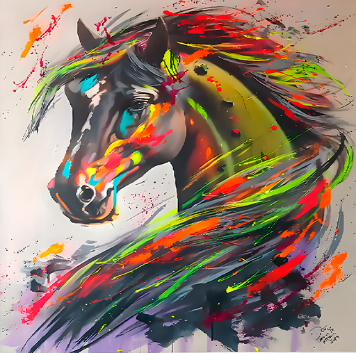 Caballo Multicolor